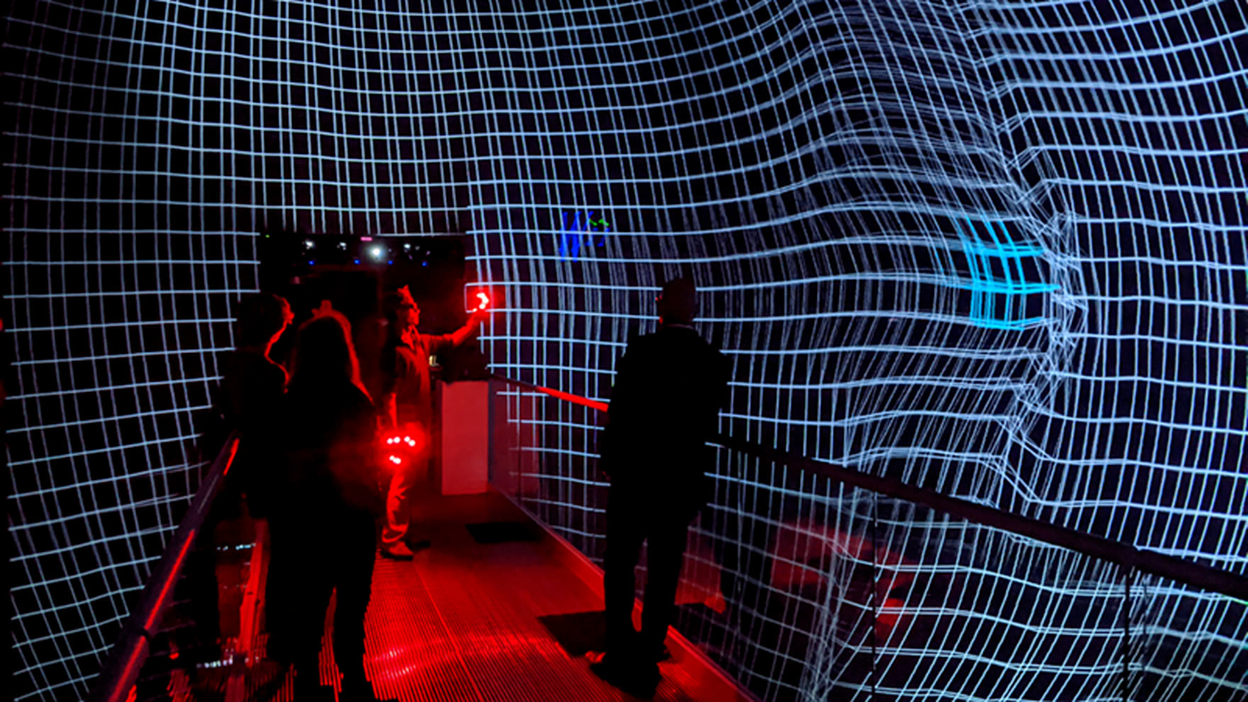 Interactive fabric simulation in the AlloSphere